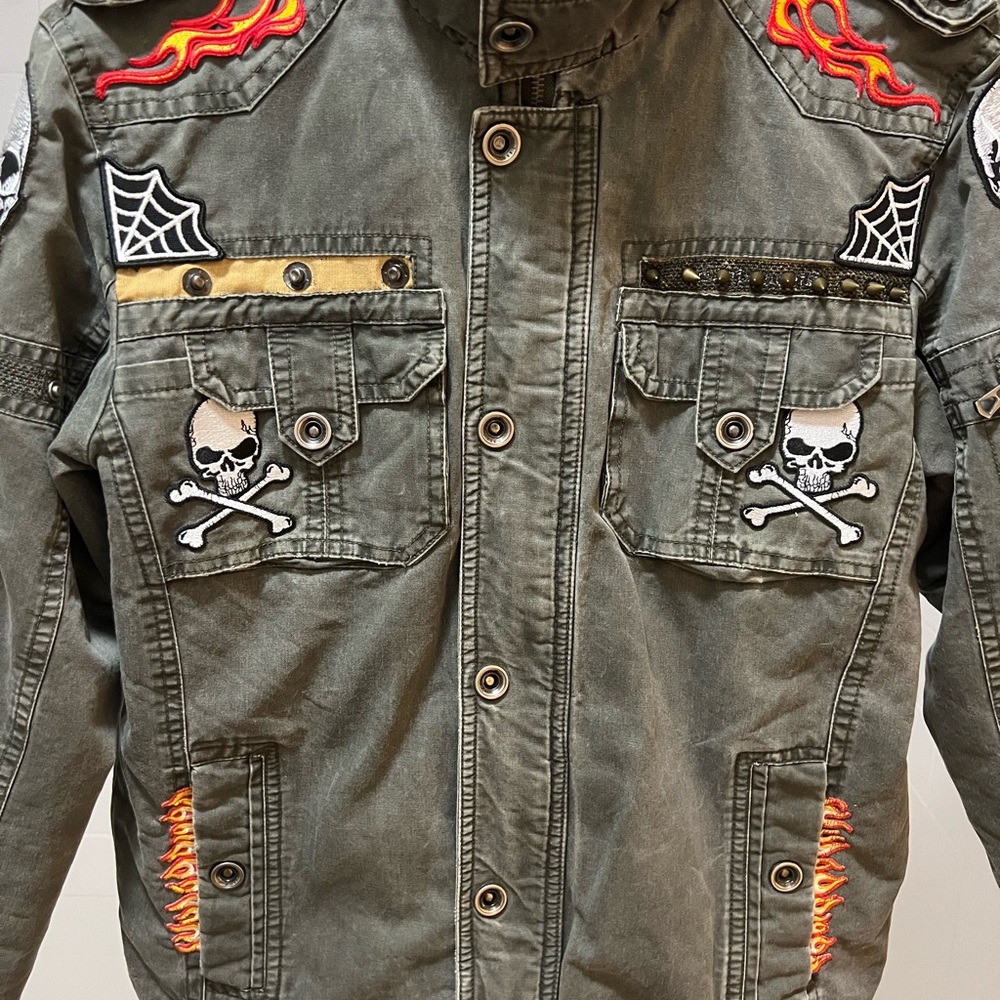 Mental health battle jacket (Large)